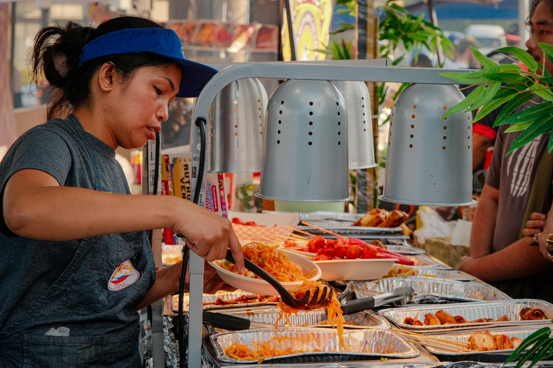 Diverse multicultural cuisine representing Berlin international food scene