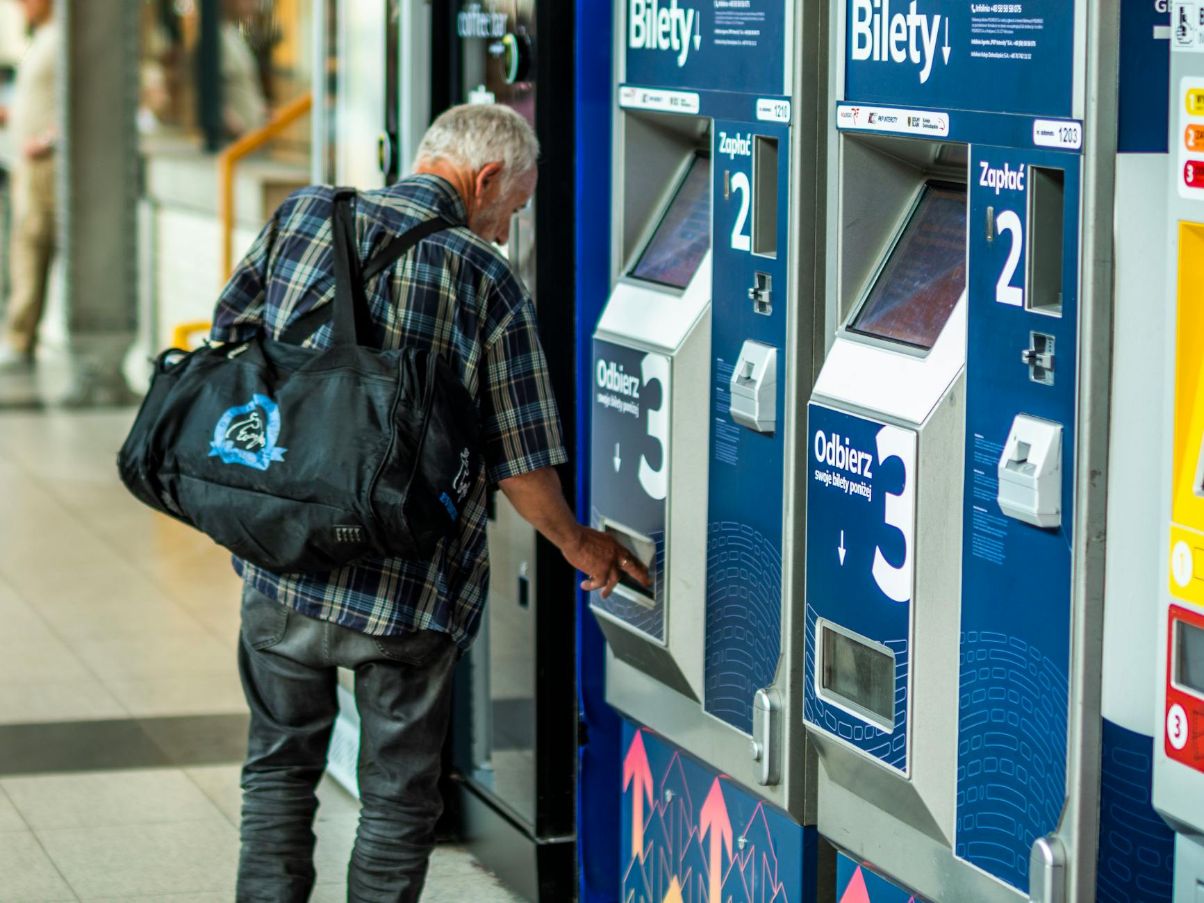 Berlin public transportation ticket vending machine