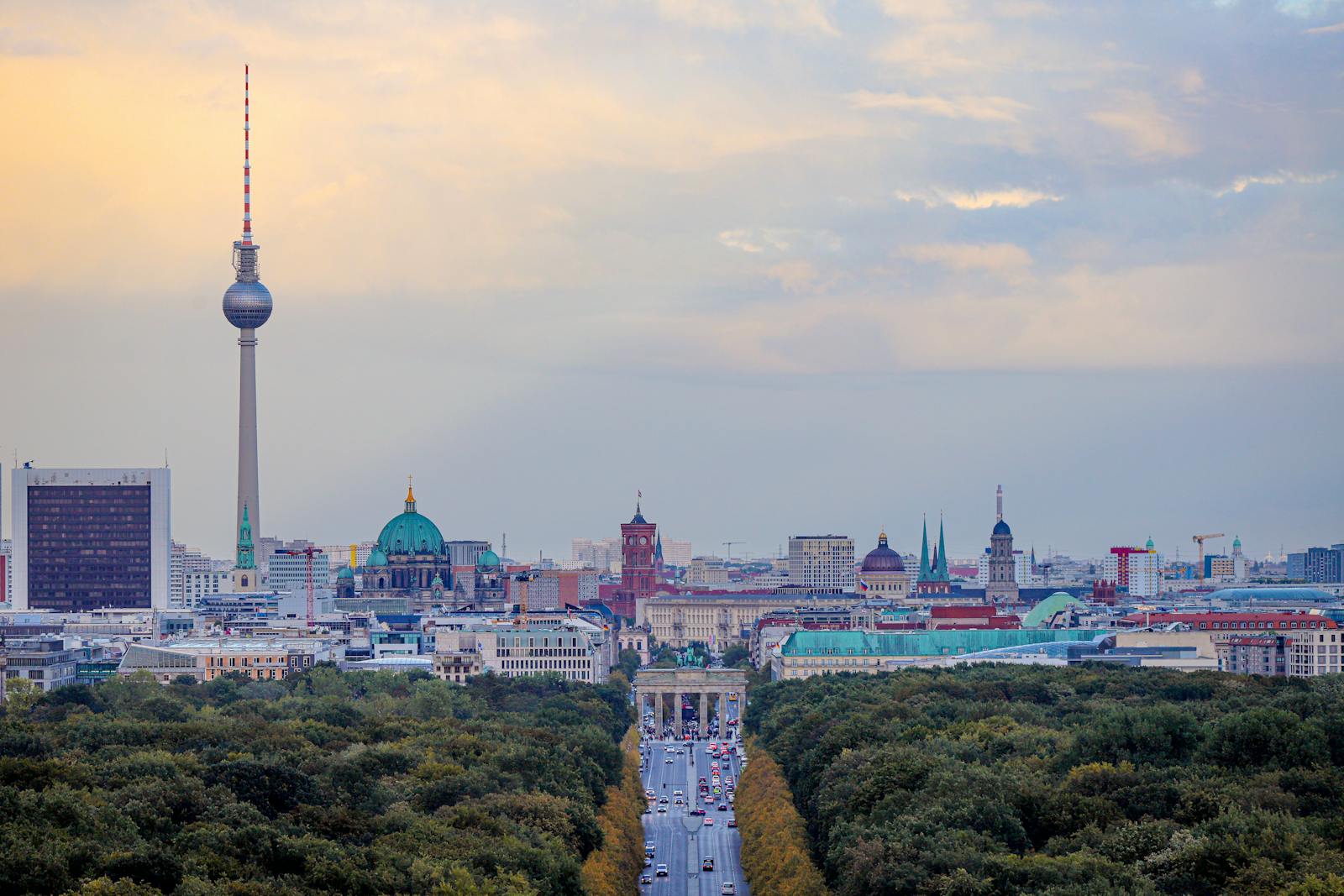 Berlin skyline Fernsehturm
