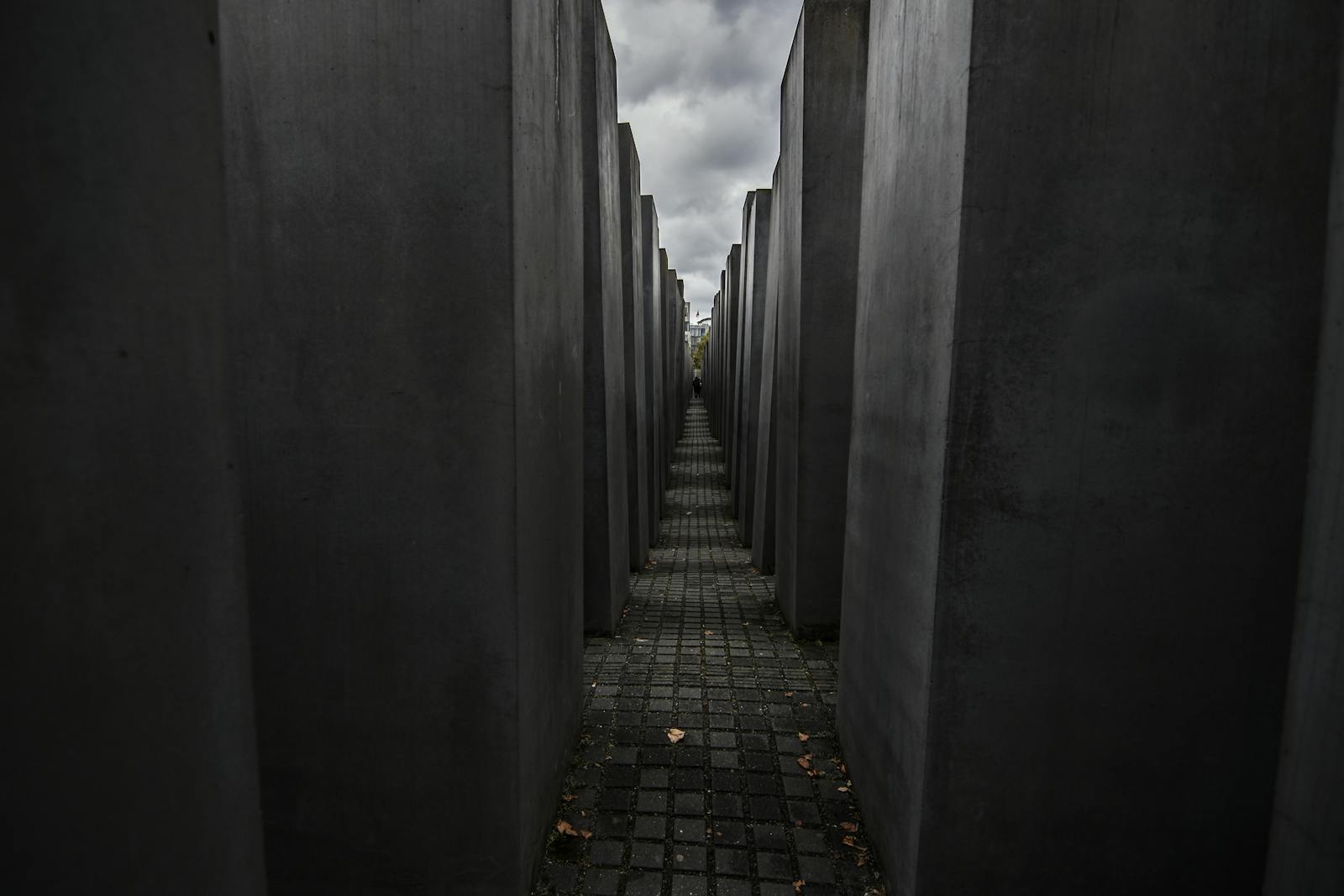 Memorial to the Murdered Jews of Europe — concrete stelae in central Berlin